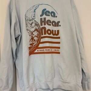 Comfort Colors Blue Crewneck Sweater